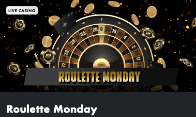 Roulette Monday Pamestoixima Live Casino Septembrios 2023